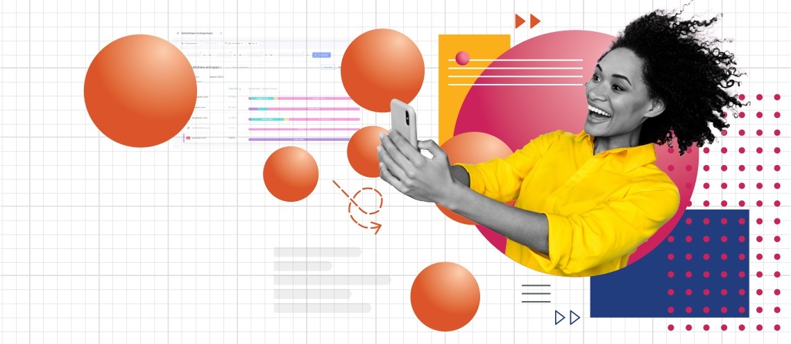 Women looking at mobile phone